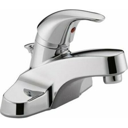 DELTA FAUCET CO FAUCET LAV SGL LVR W/PU CHRM P136LF